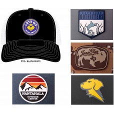 Richardson Snapback Trucker Cap - Rubber Patch