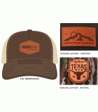 Richardson Snapback Trucker Cap - Genuine Leather Patch